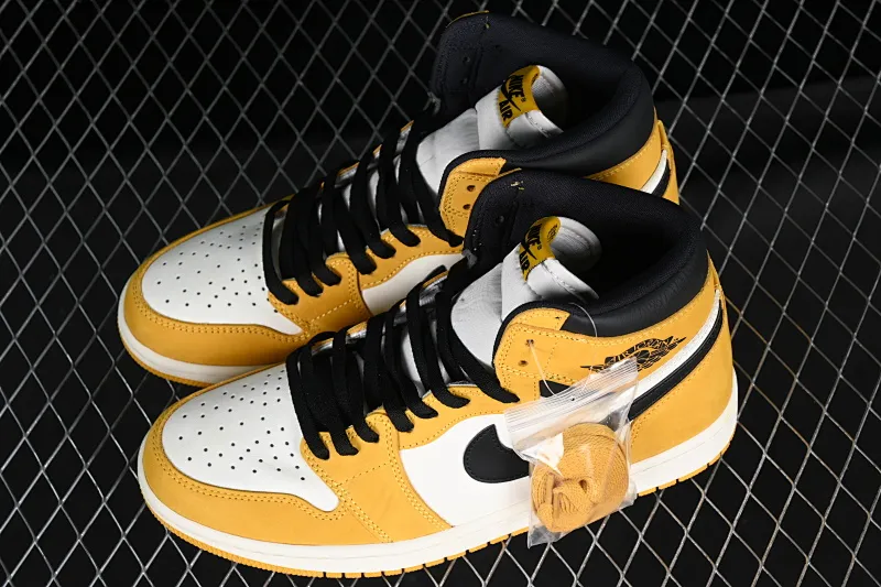 All categories Air Jordan Jordan series basketball shoes Air Jordan 1 High Air Jordan 1 High OG "Yellow Ocher" AJ1 Joe 1 earthy yellow high-top basketball shoes DZ5485-701